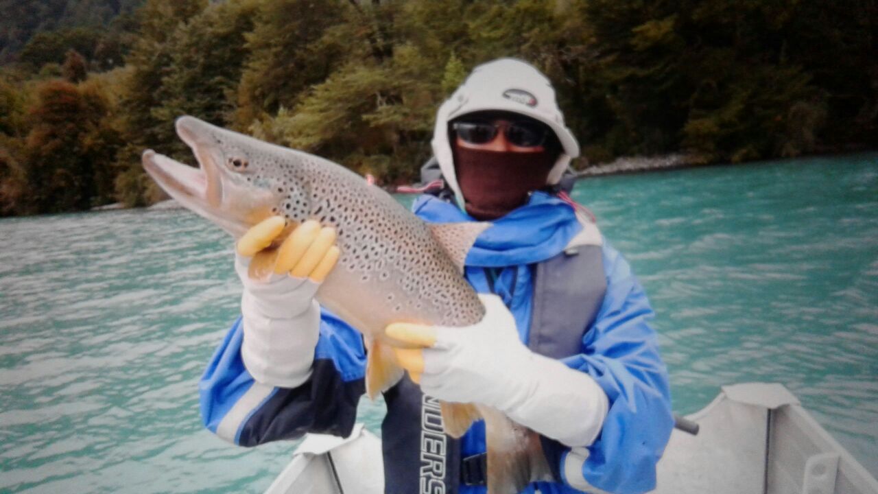 Fotos da pesca esportiva em Chaiten no Chile