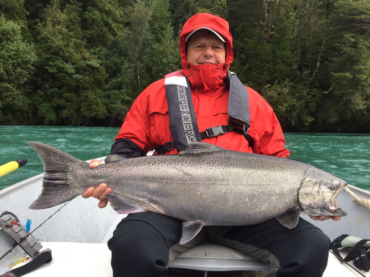 Fotos da pesca esportiva em Chaiten no Chile