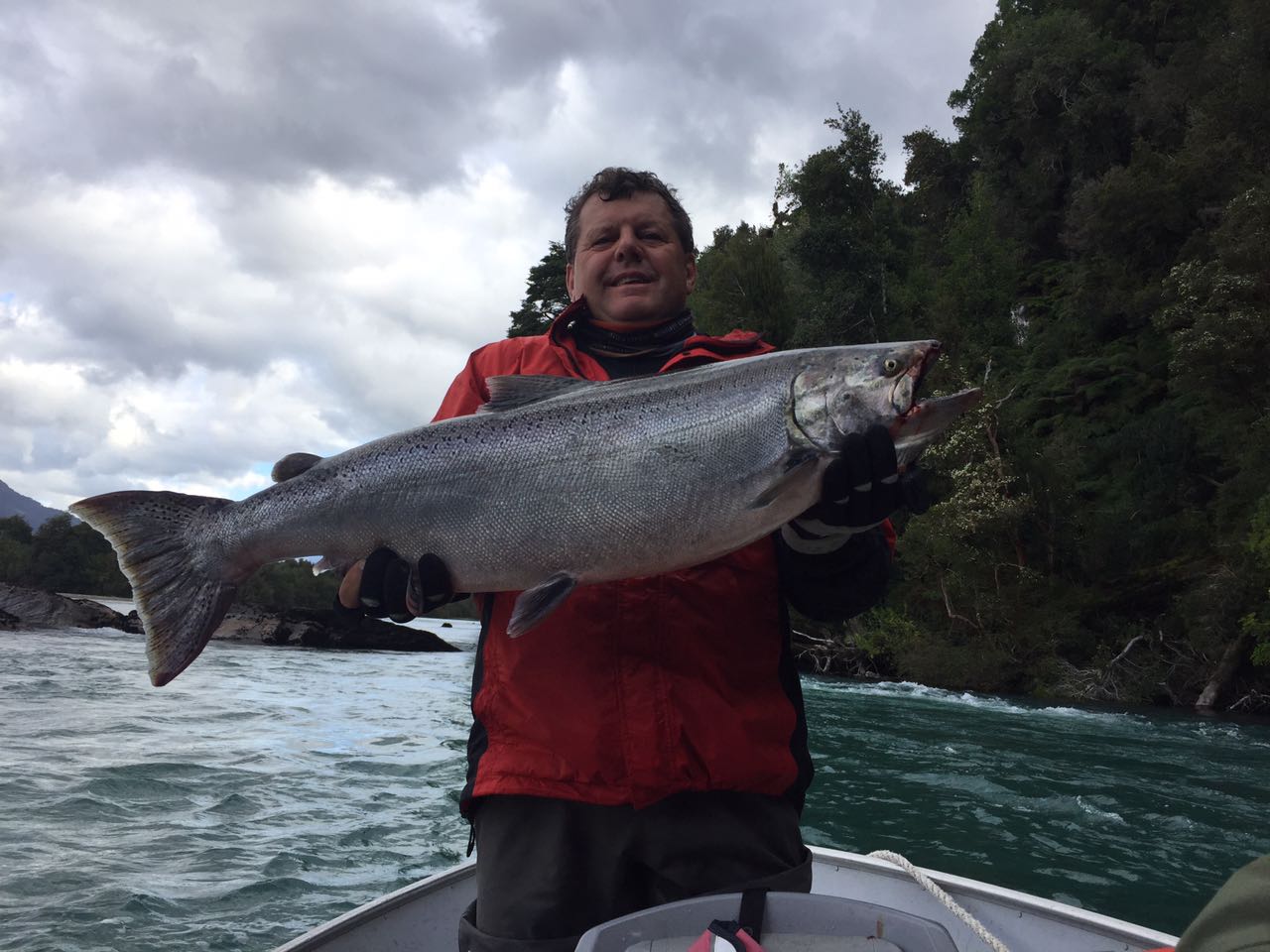 Fotos da pesca esportiva em Chaiten no Chile