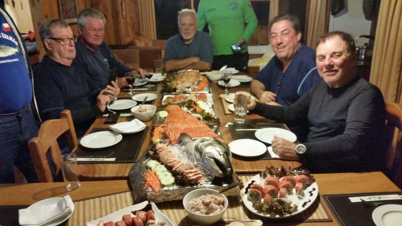 Fotos da pesca esportiva em Chaiten no Chile