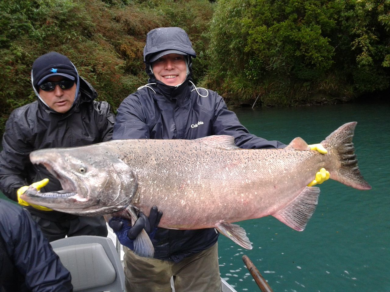 Fotos da pesca esportiva em Chaiten no Chile