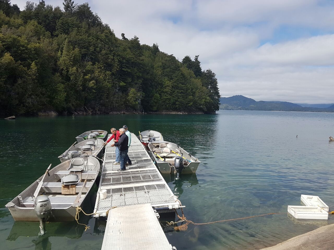 Fotos da pesca esportiva em Chaiten no Chile