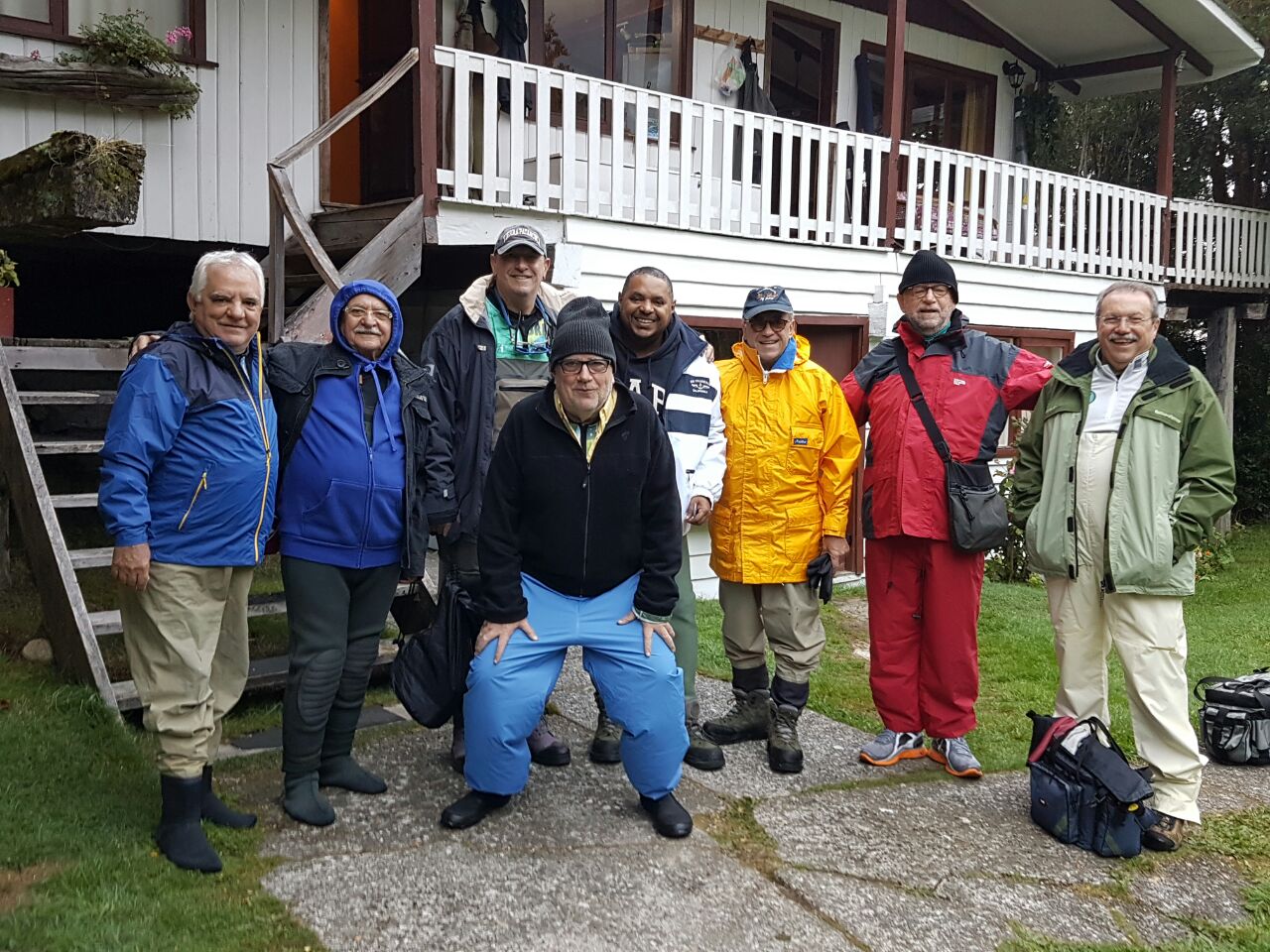 Fotos da pesca esportiva em Chaiten no Chile