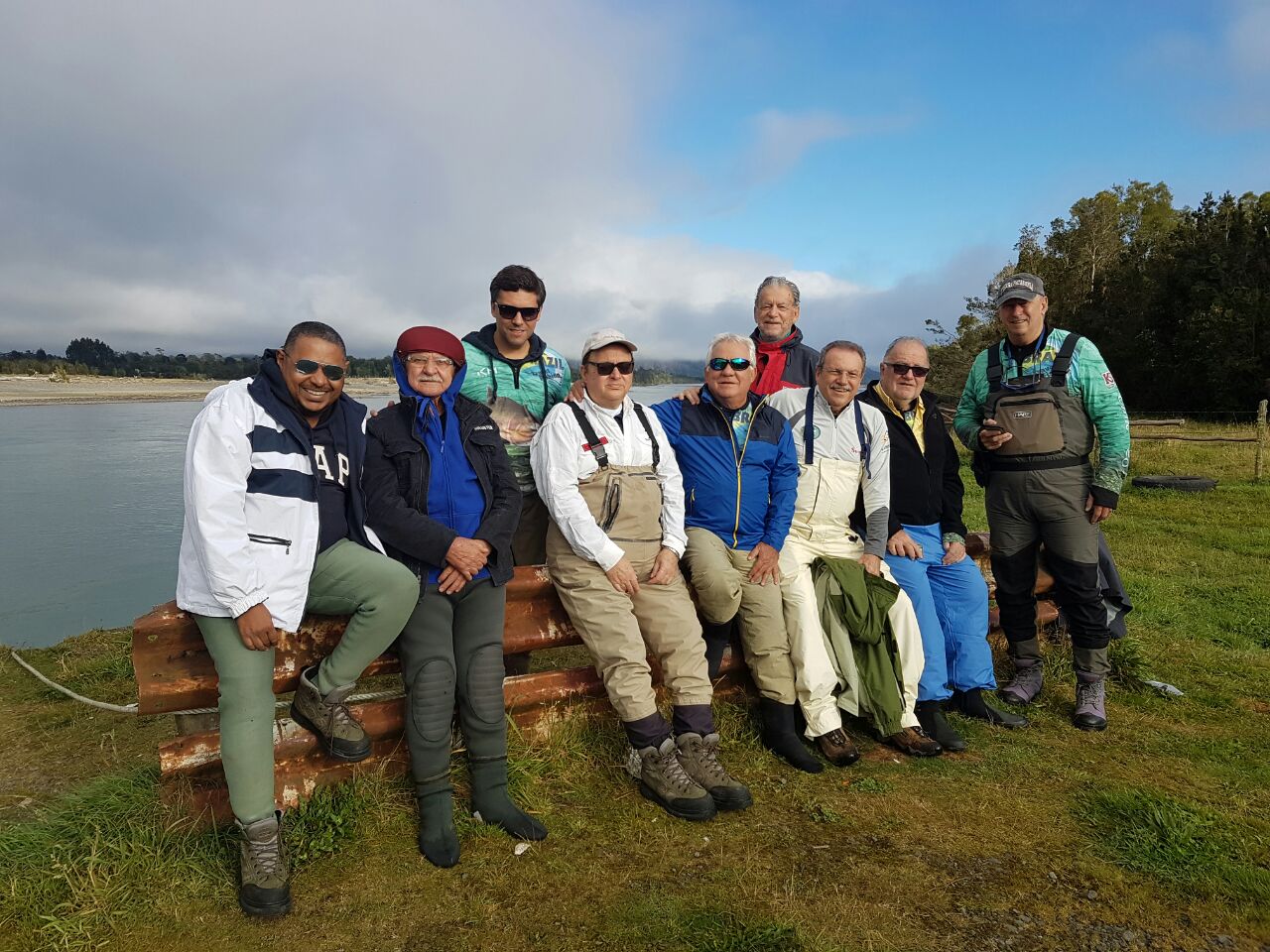 Fotos da pesca esportiva em Chaiten no Chile