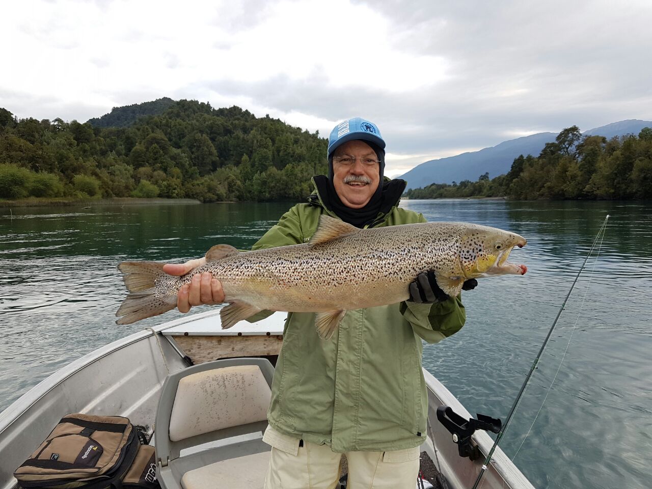 Fotos da pesca esportiva em Chaiten no Chile