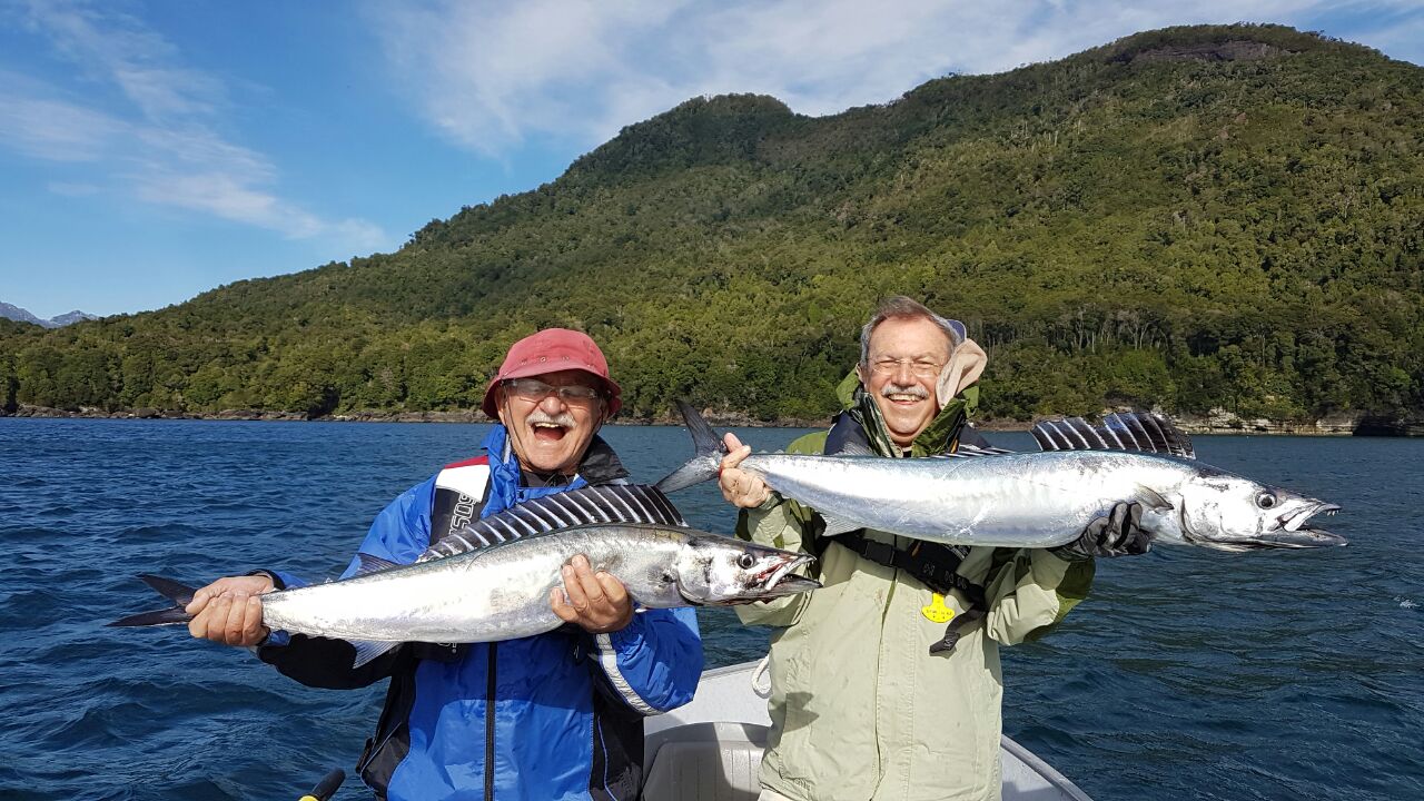 Fotos da pesca esportiva em Chaiten no Chile