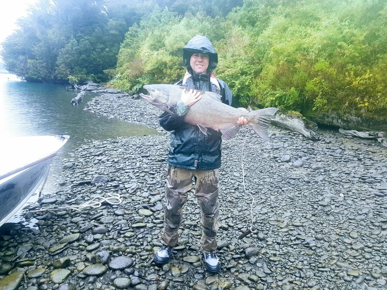 Fotos da pesca esportiva em Chaiten no Chile