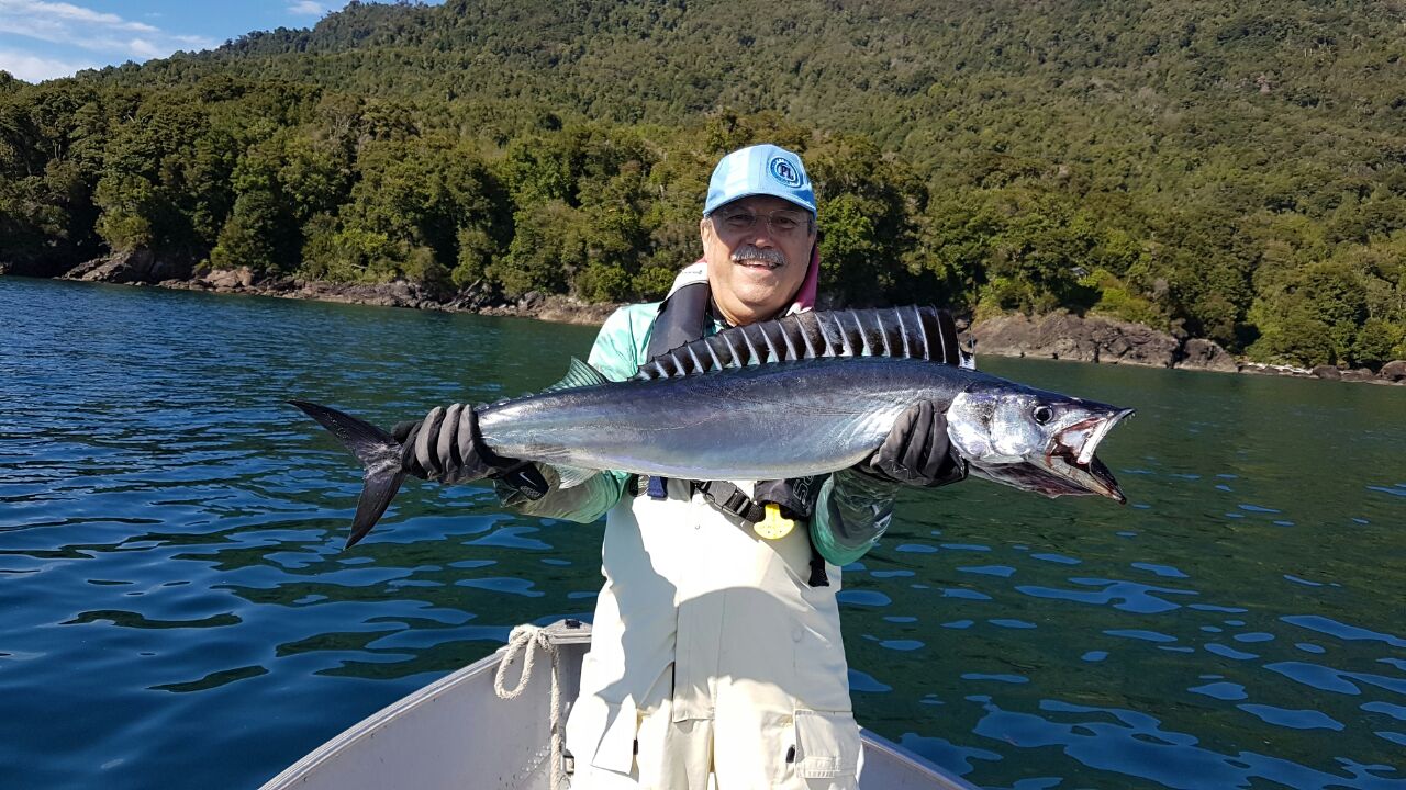 Fotos da pesca esportiva em Chaiten no Chile