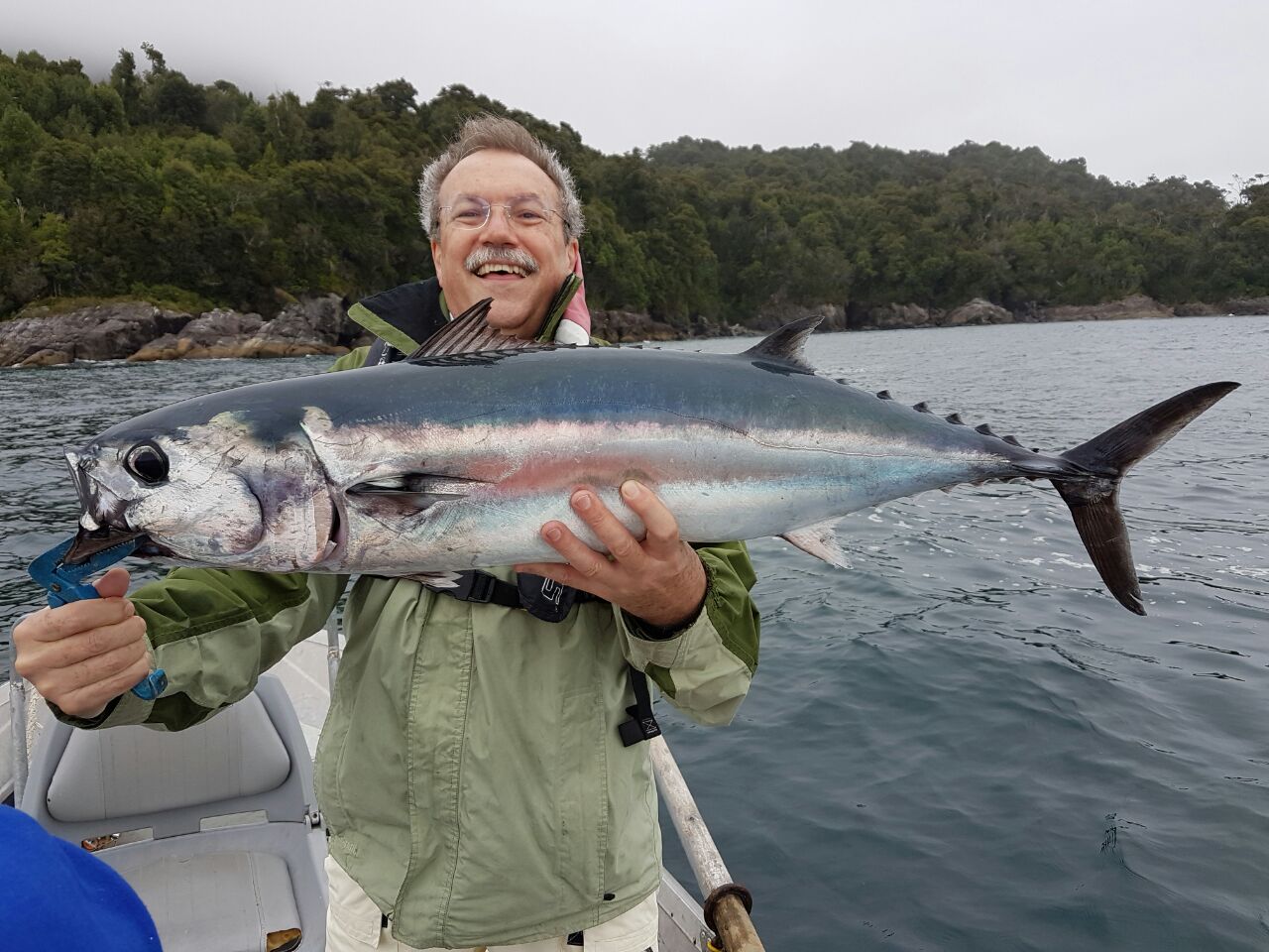 Fotos da pesca esportiva em Chaiten no Chile