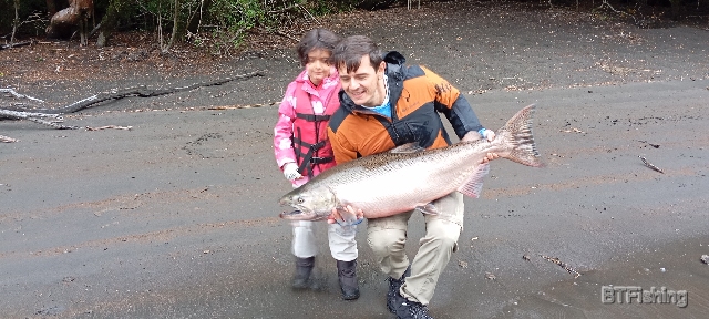 Fotos da pesca esportiva em Chaiten no Chile