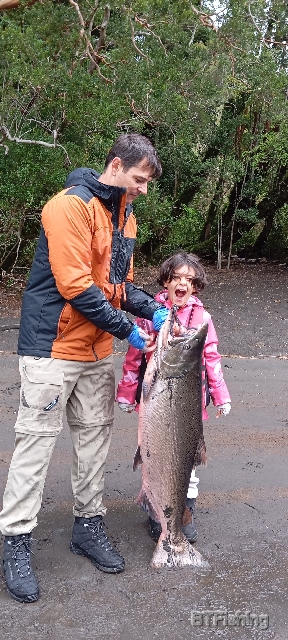 Fotos da pesca esportiva em Chaiten no Chile