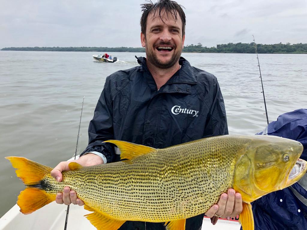 Fotos da pesca esportiva em Paso De La Patria na Argentina