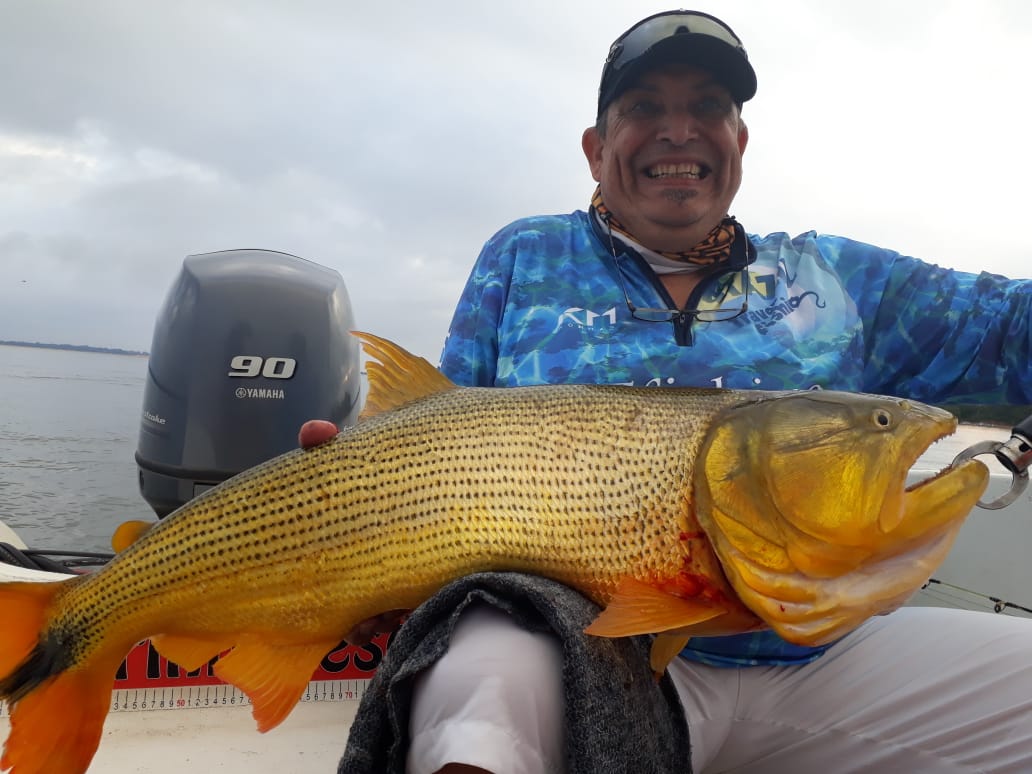 Fotos da pesca esportiva em Paso De La Patria na Argentina